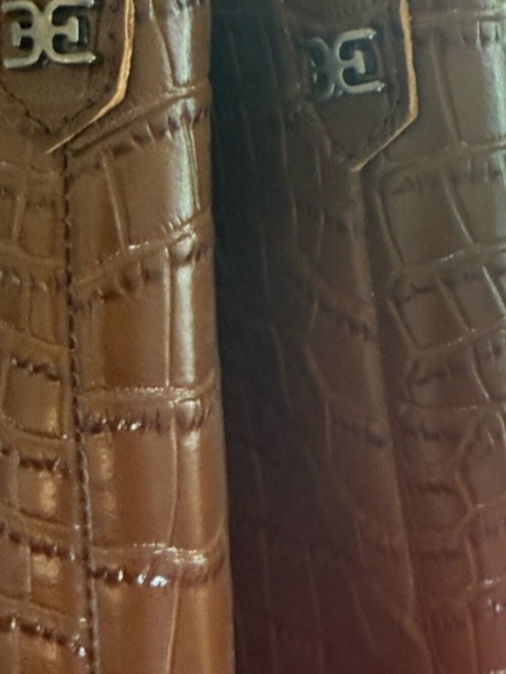 Sam Edelman Boots Croc ~ Knee High - Picture 5 of 8